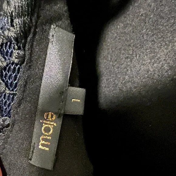 Maje Black Lace Dress - Picture 4 of 7